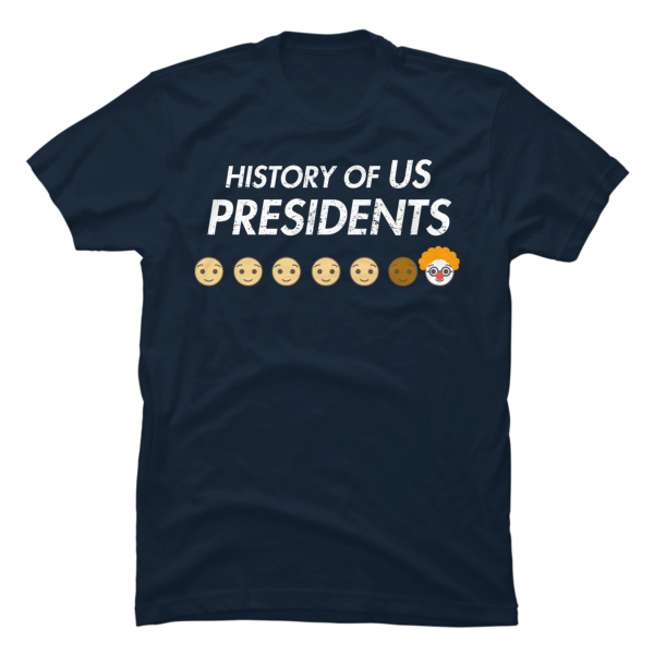 history of us presidents t shirt